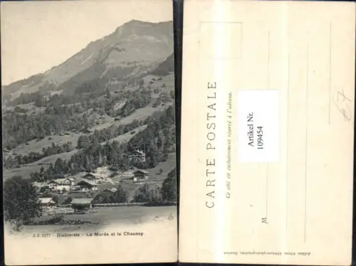 109454,Diablerets la Muree et le Chaussy Kt Waadt