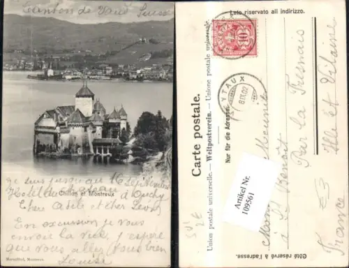 109561,Chillion et Montreux Kt Waadt