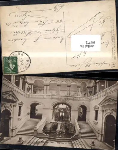 109772,Lausanne Interieur du Palais de Rumine Kt Waadt