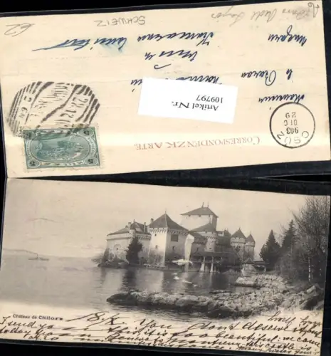 109797,Chateau de Chillon Kt Waadt