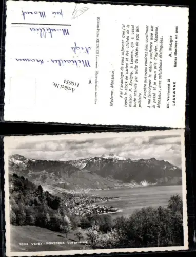 110654,Vevey Montreux Totale Kanton Waadt