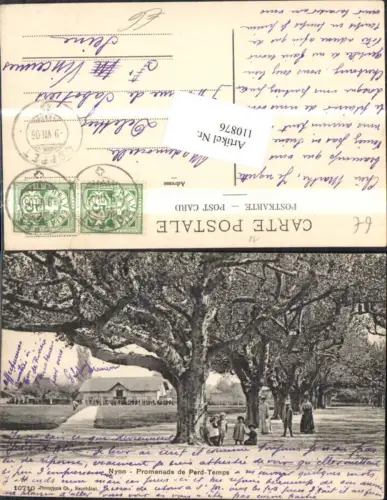 110876,Nyon Promenade de Perd Temps 1905 Kanton Waadt