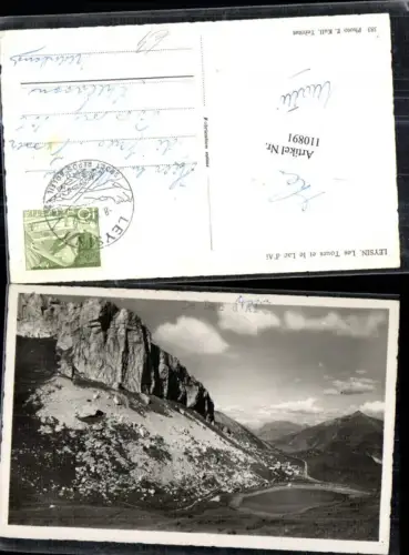 110891,Leysin Les Tours et le Lac d�Ai Kanton Waadt