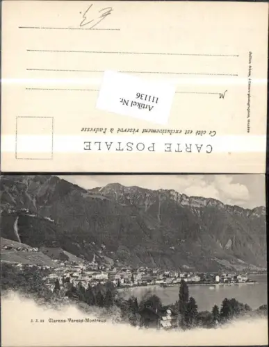 111136,Clarens Vernex Montreux Kanton Waadt