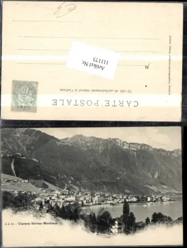 111173,Clarens Vernex Montreux Kanton Waadt