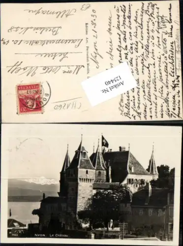 125440,Nyon Le chateau Kt Waadt