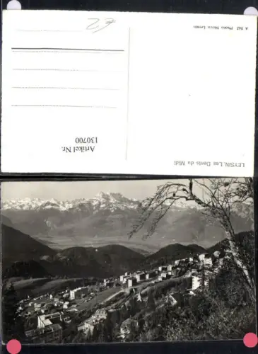 130700,Leysin Les Dents du Midi Ansicht Kt. Waadt