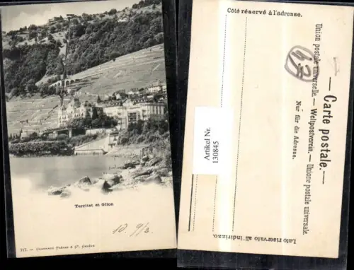 130845,Territet et Glion Ansicht Kt. Waadt
