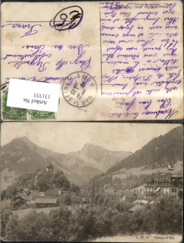 131353,Chateau d Oex Totale 1919 Kt. Waadt