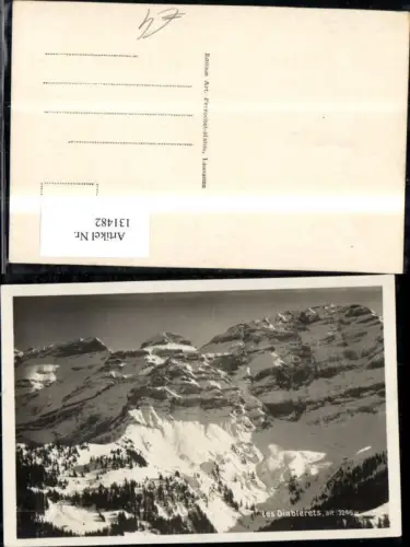 131482,Les Diablerets Bergansicht Kt. Waadt