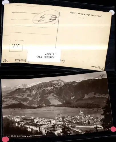 131557,Leysin et le Chamossaire Ansicht Kt. Waadt