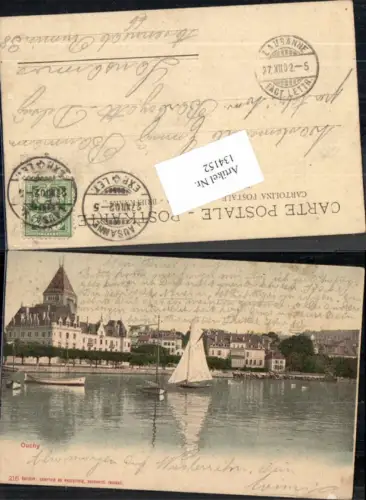 134152,Ouchy Partie im Hafen Kt Waadt