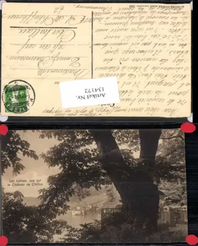 134172,Lac Leman vue sur Chillon