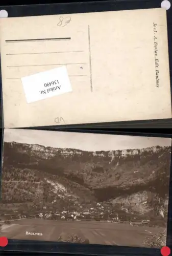 136490,FotoAK Baulmes Totale Kt Waadt