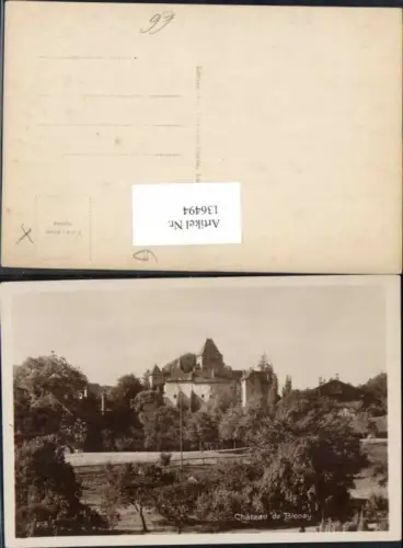 136494,Chateau de Blonay Kt Waadt