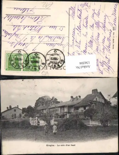 136504,Gingins Le Coin den Haut Seltene Detailpartie Kt Waadt