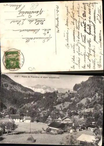 136505,Les Plans de Frenieres et alpes valaisannes Kt Waadt Bex