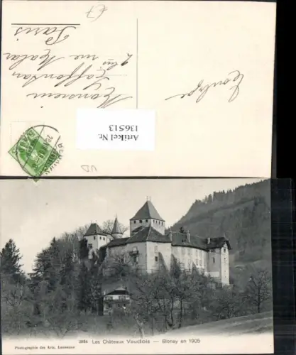136513,Les Chateaux Vaudois Blonay Kt Waadt