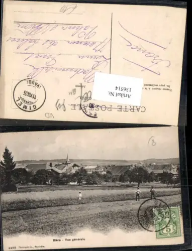 136514,Biere Totale Partie vorm Ort 1905 Kt Waadt Morges