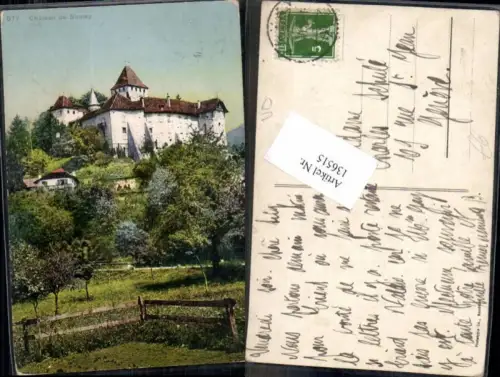 136515,Chateau de Blonay Kt Waadt