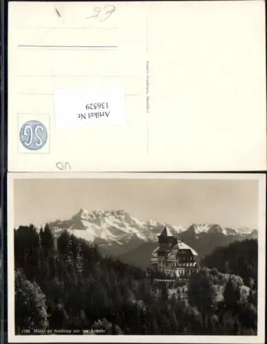 136529,Hotel de Sonloup sur les Avants Kt Waadt Montreux
