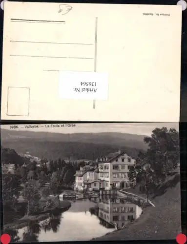 136564,Vallorbe La Foula et Orbe Gebäudeansicht Kt Waadt
