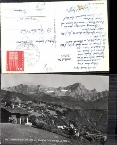 136595,Chesieres Villars Muveran Kt Waadt