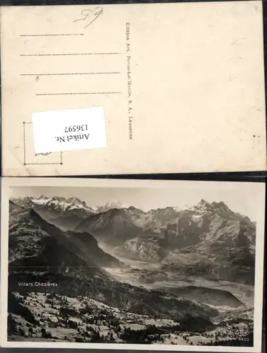 136597,Villars Chesieres Kt Waadt