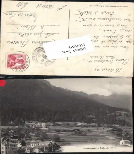 136609,Corbeyrier s. Aigle Kt Waadt