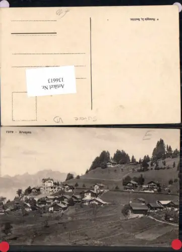 136613,Arveyes Totale 1905 Kt Waadt Villars