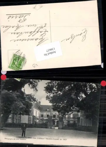 136637,Les Chateau Vaudois Coppet 1904 Kt Waadt