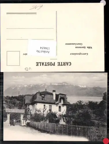 136654,Villa Speranza Cour Lausanne Kt Waadt Montriond