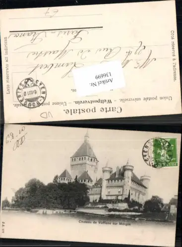 136699,Chateau de Vufflens sur Morges Kt Waadt