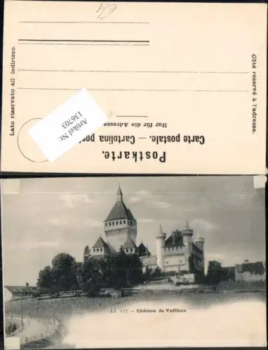 136703,Chateau de Vufflens sur Morges Kt Waadt