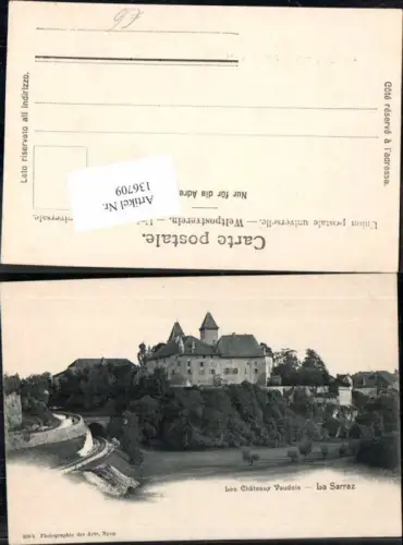 136709,Les Chateaux Vaudois La Sarraz Morges Kt Waadt