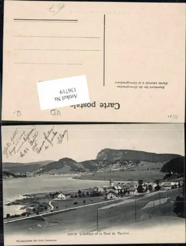 136719,L Abbaye et la Dent du Vaulion Vallorbe Kt Waadt