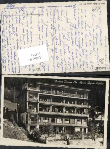 136733,Pension Ste Agnes Leysin Feydey Kt Waadt