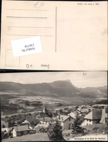 136739,Ballaigues et la Dent de Vaulion Kt Waadt Vallorbe