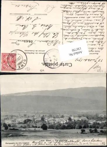 136750,Gimel Totale Ortsrand 1905 Kt Waadt