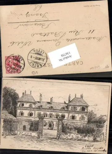 136758,Künstlerkarte Coppet um 1900 Seltene AK Kt Waadt