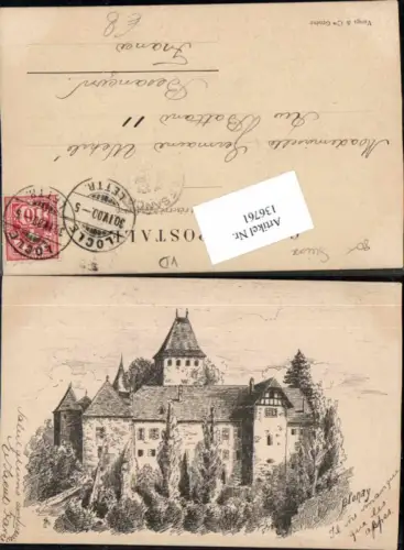 136761,Künstlerkarte Blonay 1905 Kt Waadt