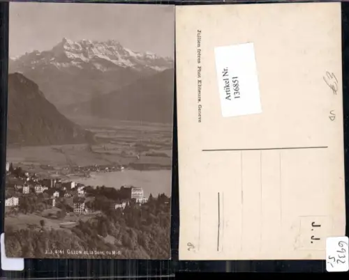 136851,Glion et la dent du midi Kt Waadt