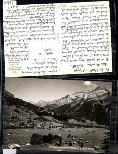 136859,Les Diablerets Oldenhorn Sces Rouge Kt Waadt