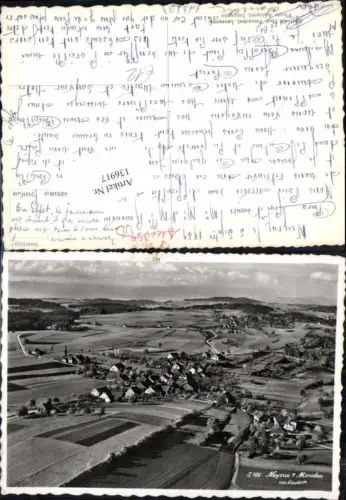 136917,Neyruz sur Moudon Fliegeraufnahme 1958