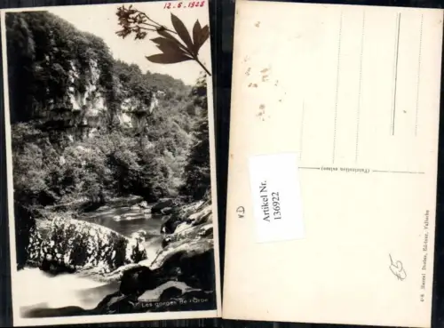 136922,Les gorges de Orbe Vallorbe Kt Waadt