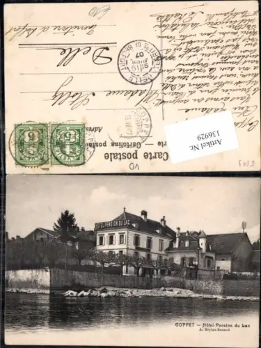 136929,Coppet Hotel Pension du Lac 1905 Kt Waadt