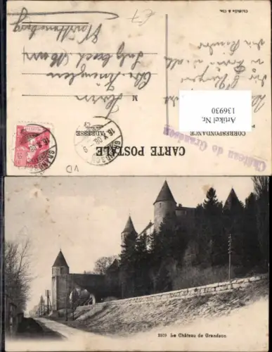 136930,Le Chateau de Grandson Kt Waadt