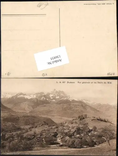 136935,Huemoz Totale Dents du Midi Kt Waadt