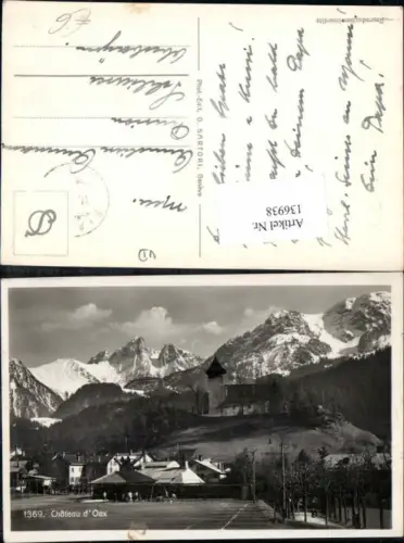 136938,Chateau d Oex Seltene Partie 1940