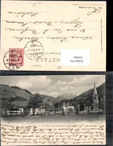 136944,Bex et les Diablerets 1900 Kt Waadt